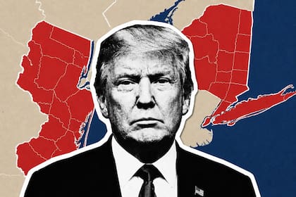 Según los resultados difundidos, 52% desaprueba fuertemente el desempeño de Trump como presidente