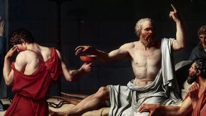 Según Platón, Sócrates contaba que tenía un daimonion (un "algo divino") que le advertía cuando iba a cometer un error, pero nunca le decía qué hacer.