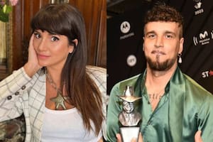 Según Puro Show (eltrece) habrían visto a Dante Spinetta ingresar al departamento de Griselda Siciliani (Foto: Instagram @griseldasiciliani / Santiago Cichero - AFV)