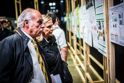 Según Sebastián Basalo, fundador de la revista THC y organizados de la exposición, el 40% de los asistentes fue gente mayor