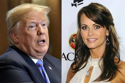Publican el audio en que Trump y su abogado negocian el pago a una exmodelo de Playboy