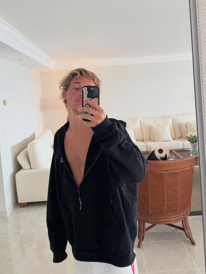 Según trascendió, Bautista Cuiña estudia Administración de Empresas en una universidad privada de la ciudad de Buenos Aires (Foto: Instagram @bautistacuina)