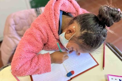 Según un informe de Argentinos por la Educación, solo 16 de cada 100 estudiantes que comienzan 1er grado de primaria llegan al final del secundario en el tiempo teórico esperado, y alcanzan conocimientos suficientes de lengua y de matemática.