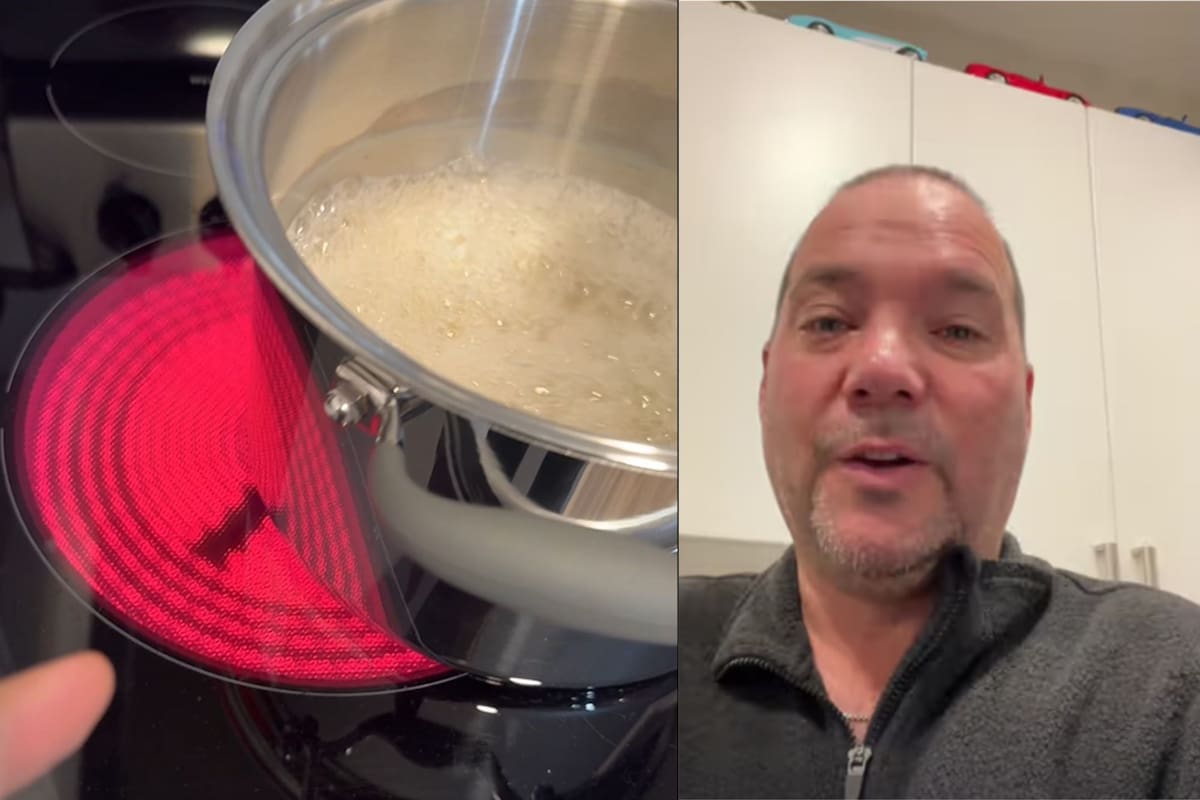 Según un usuario de TikTok el truco de la olla descentrada de la hornalla permite olvidarse de los problemas a la hora de preparar arroz o pastas. (Jason M Behr)