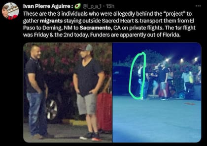 Según versiones de habitantes y medios locales, al menos tres hombres estaban a cargo del traslado de los migrantes
