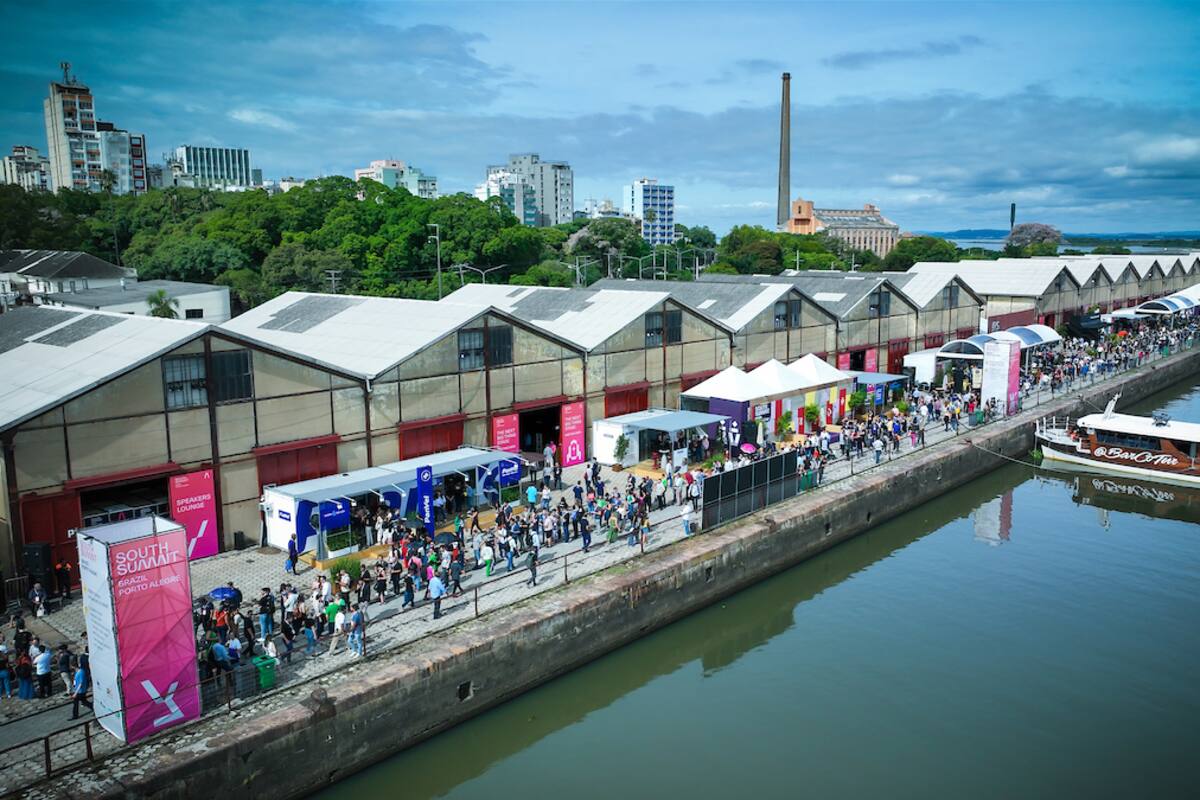Segunda edición del South Summit Brasil, en la ciudad de Porto Alegre, donde se reunieron emprendedores e inversores. FOTO: Jefferson Bernardes/ Agência Preview