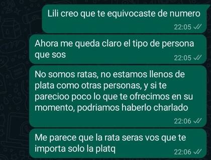 Segunda respuesta por parte del aspirante a inquilino