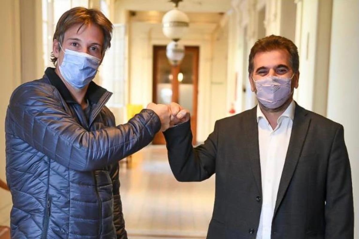 Segundo Cernadas y Cristian Ritondo