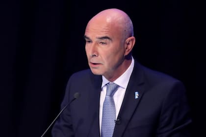 Segundo debate presidencial 2019 en la Facultad de Derecho, entre Mauricio Macri, Alberto Fernandez, Roberto Lavagna, Jose Luis Espert, Nicolas Del Caño y Juan Jose Gomez Centurion. 20/10/19