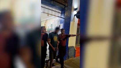 Segundo detenido reducido por la Policía de la Ciudad luego de intentar escapar tras el intento de usurpación