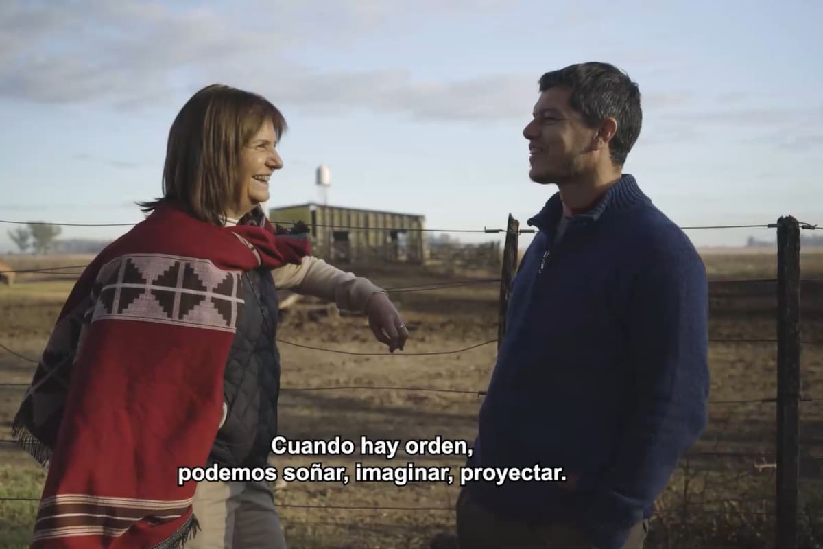 Segundo spot de Patricia Bullrich