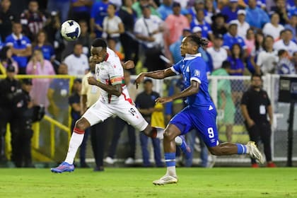 Segundo Tiempo de Eliminatorias del Mundial FIFA 2026, entre El Salvador y Surinam, en el Estadio Cuscatlan, en San Salvador, El Salvador, el 8 de septiembre de 2025.
(Concacaf Salvador Melendez)