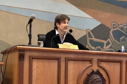 Segundos Cernadas, en la sesión del Concejo Deliberante de Tigre