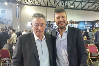 Segura y Tinelli, juntos en la asamblea