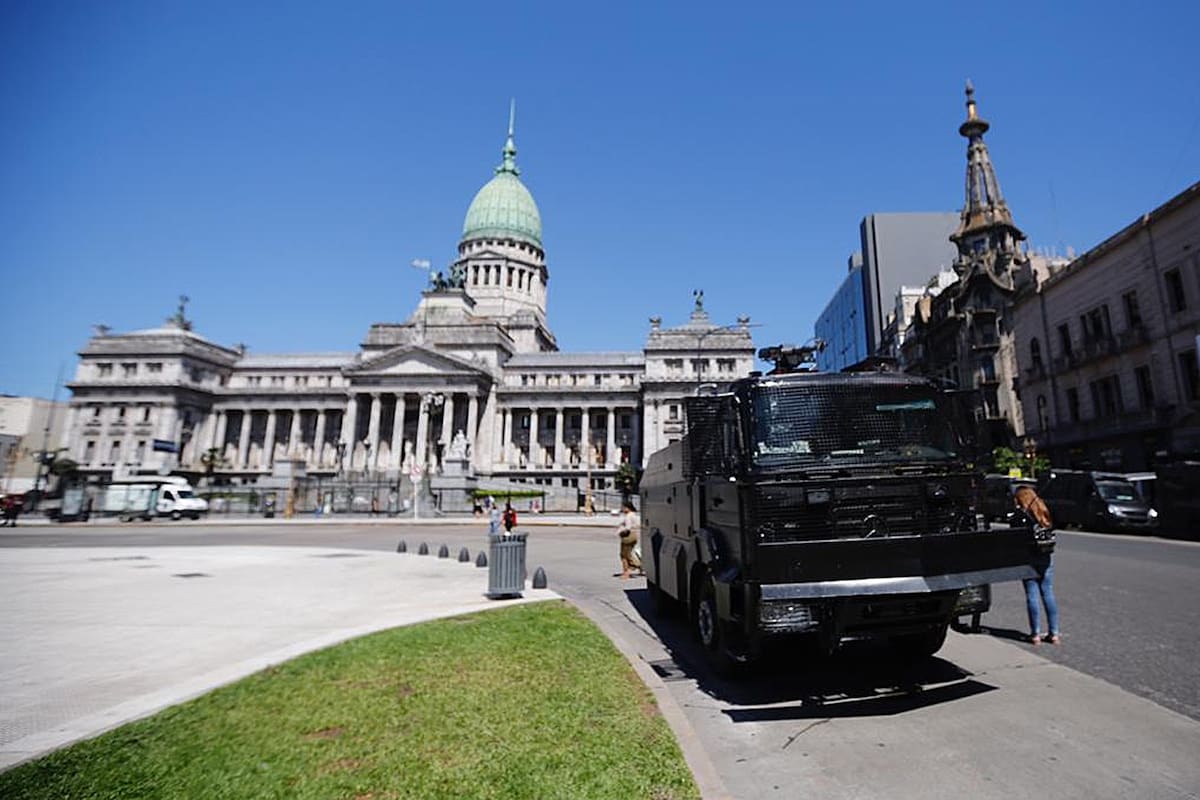 Seguridad ante el debate del presupuesto 1019 en el Senado