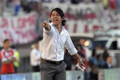 Seis años: Marcelo Gallardo debutó como DT de River en un partido contra Ferro, en Salta, por la Copa Argentina