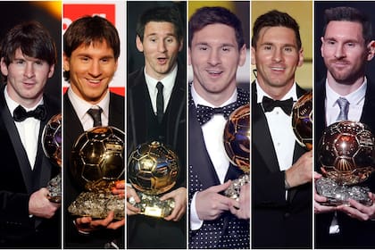 Seis balones: en diez años, las conquistas de Lionel Messi