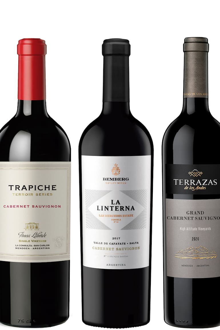 Seis Cabernet mendocinos de súper alta gama