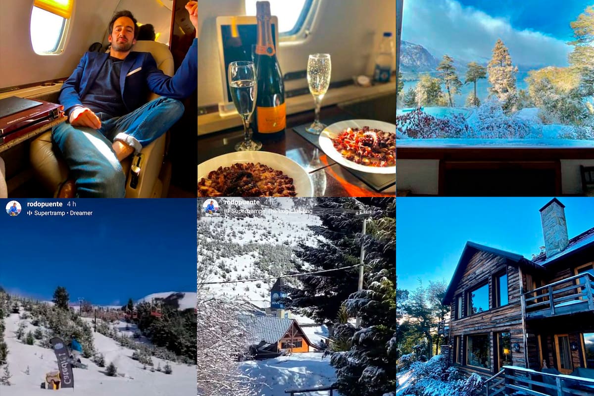 Seis capturas de las Instagram stories que compartió el chef
