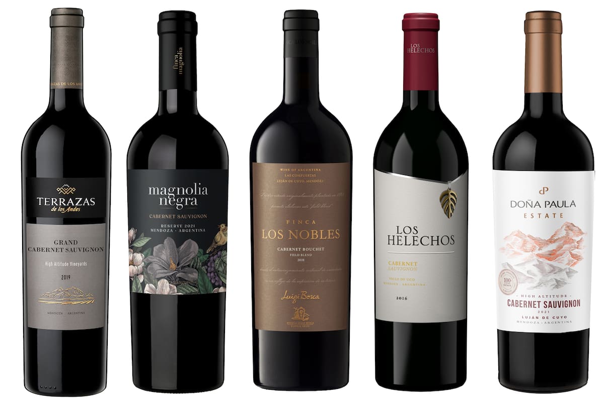 Seis de las nueve etiquetas argentinas premiadas