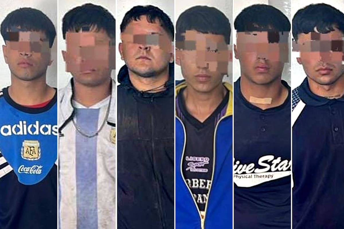 Seis de los siete jóvenes detenidos por robar a los repartidores