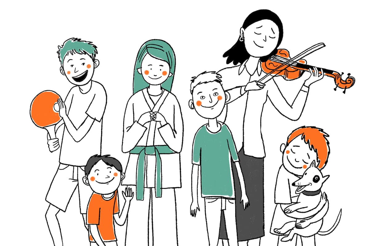 Seis hermanos que buscan familia a través de una convocatoria pública