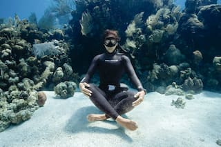 La experiencia de los argentinos en el Mundial de apnea: el estrés de permanecer varios minutos sin respirar