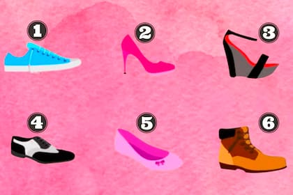 Seleccioná el zapato que más te guste para conocer tu nivel de orgullo