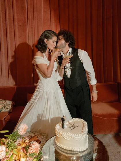 Selena confesó con antelación que no quería una torta grande y tradicional para su boda (Foto: Instagram @selenagomez)