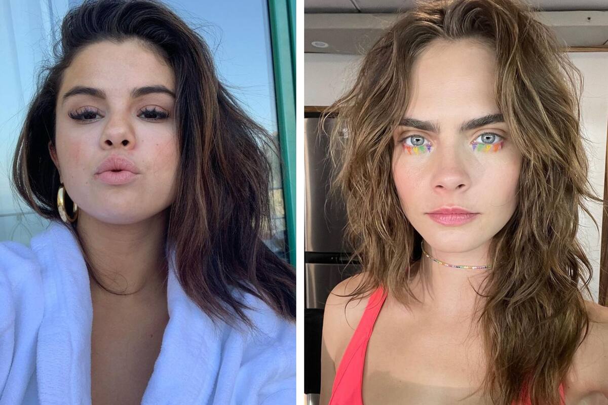 Selena Gomez y Clara Delevigne despertaron rumores de romance con un particular tatuaje