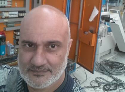 Selfie antes de la cuarentena, durante una de las jornadas laborales de Marcelo Solano. Ahora, imposibilitado de trabajar, espera cobrar el Ingreso Familiar de Emergencia para comprar alimentos