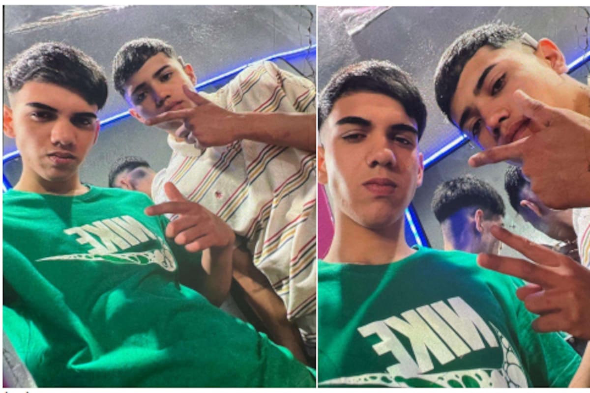 Selfies obtenidas en el interior del penal en las que Mereles aparece acompañado por otro interno señalado en la investigación como miembro de la Banda del Millón