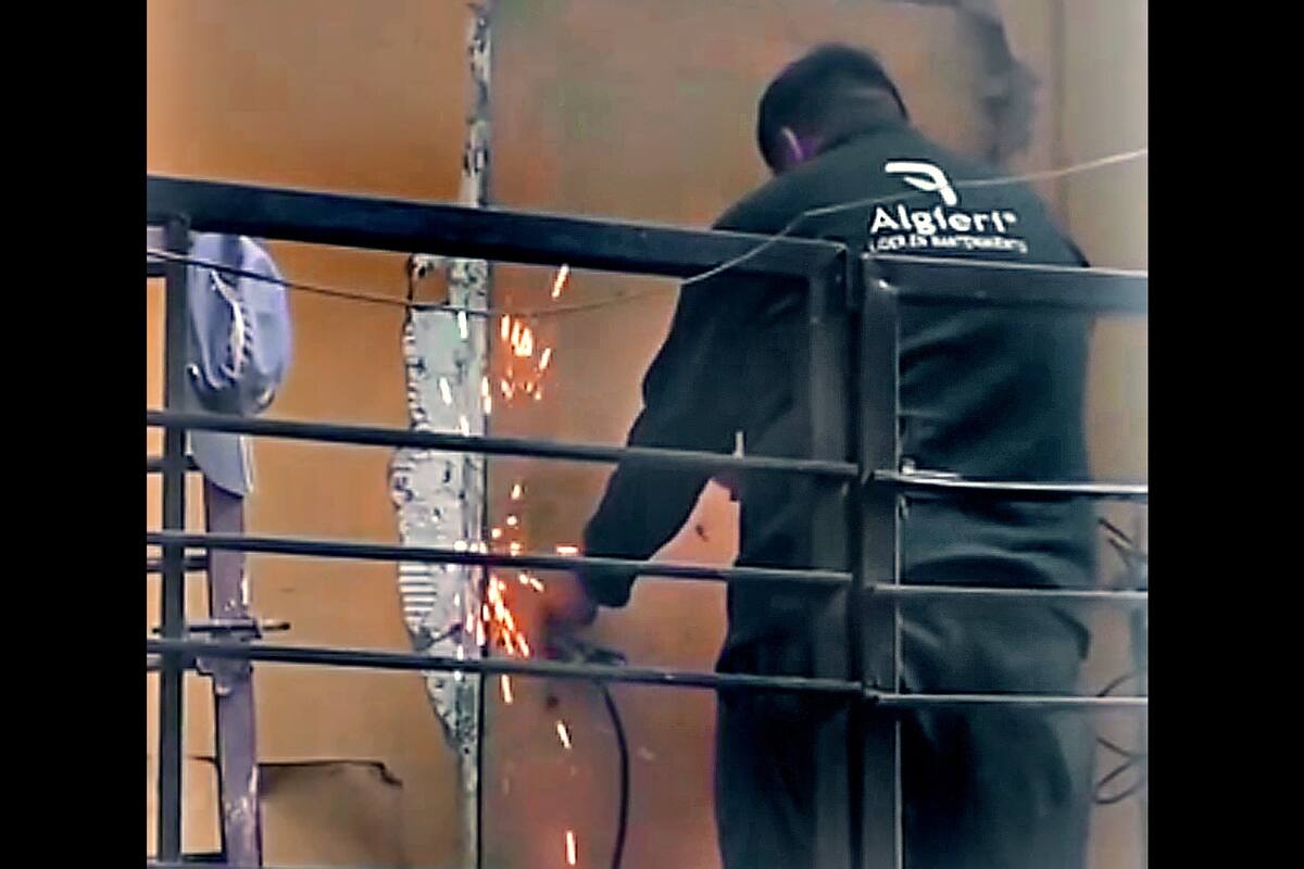 Sellado de un búnker de drogas que operaba en el Barrio 31, en la ciudad de Buenos Aires