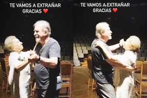 Selva Alemán y Arturo Puig, un amor en televisión, teatro y también en la vida real (Video: Captura de video / Instagram @elsanmartinctba)