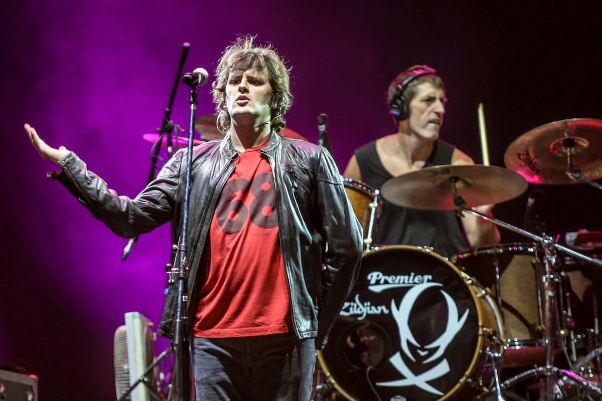 Semanas antes de anunciar el impasse, Los Piojos cerraron el Quilmes Rock 2009 frente a 60.000 personas en el estadio de River Plate