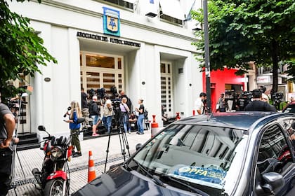 Semanas atrás hubo un allanamiento en la sede de la AFA de la calle Viamonte