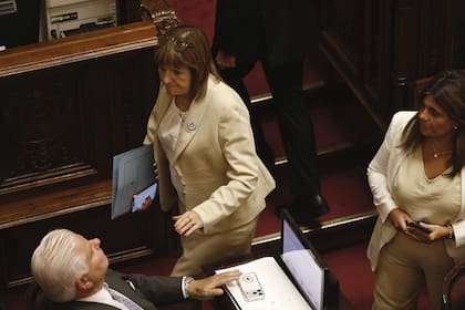 Senado. Sesión en el Senado por presupuesto