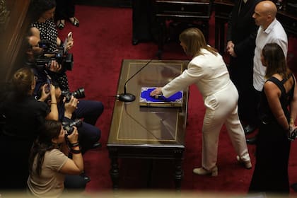 Senado una sesión pública especial, en la que se llevará a cabo la jura de 23 de los 24 senadores electos en los comicios del 26 de octubre, aunque asumiran sus bancas el 10 de Diciembre.