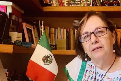 Senadora mexicana tuvo una mala jugada con la tecnología y quedó en "toples" en plena conferencia
