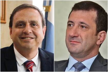 Senadores Eduardo Kueider y Guillermo Snopek
