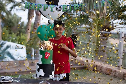 Sencillo, pero cálido, Cristiano Jr. cumplió 12 años y lo celebró junto a su familia