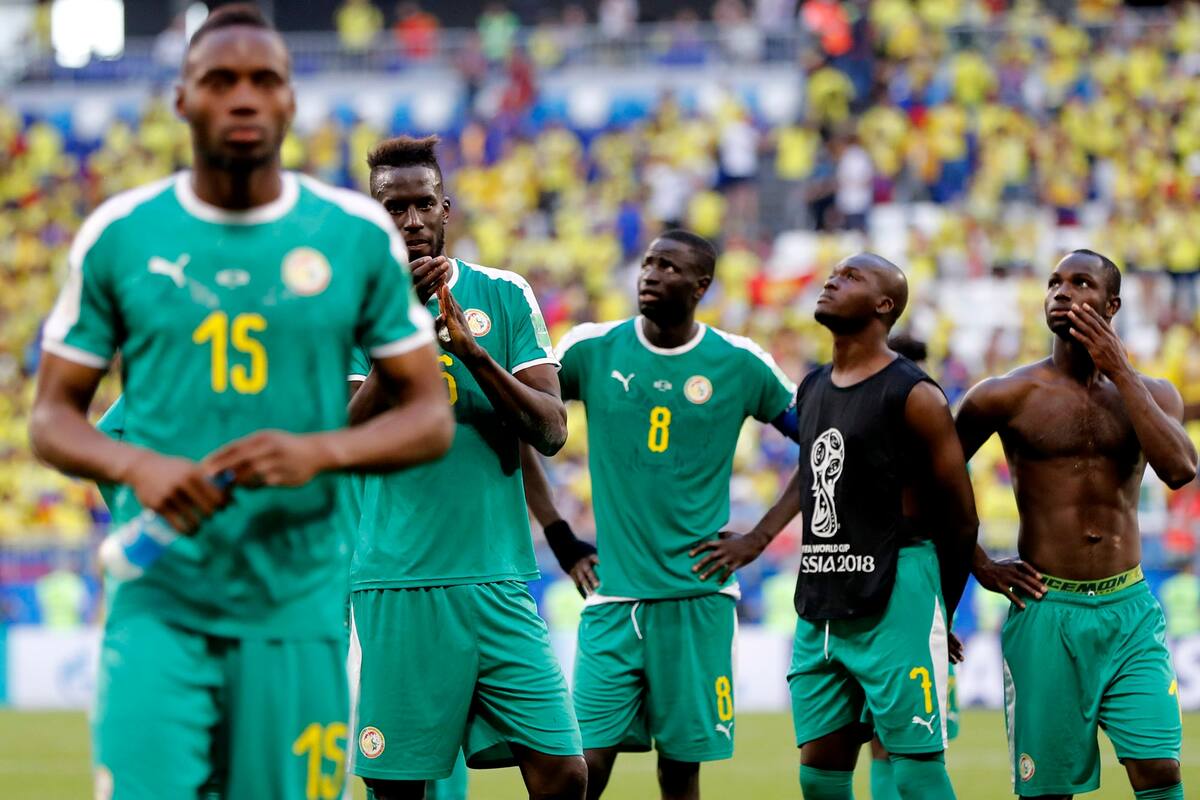 Senegal quedo afuera del mundial por diferencia de tarjetas amarillas