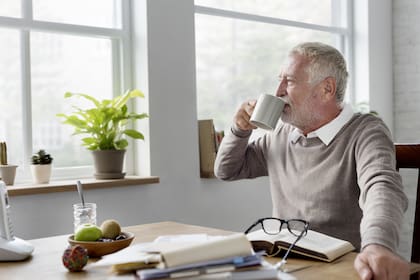 Senior Adult Reading Book Leisure Hobby Concept