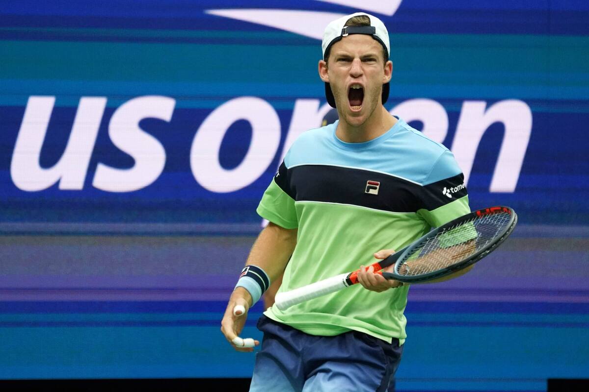 Sensacional: Schwartzman, entre los ocho mejores del US Open