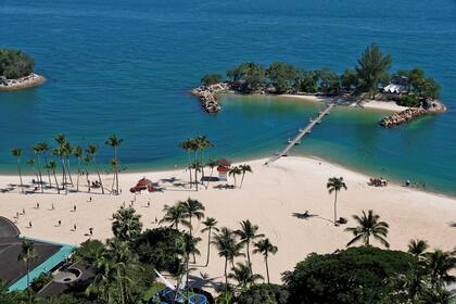 Sentosa: la paradisiaca isla de Singapur que se prepara para recibir a Donald Trump y a Kim Jong-un