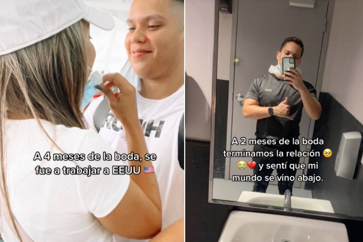 Separados por una oportunidad laboral, los jóvenes decidieron volver a darle una chance a su historia de amor