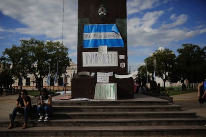 Sepelio de Úrsula Bahillo, en la localidad de Rojas