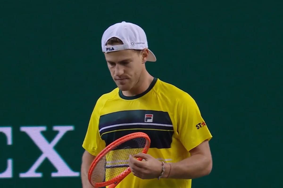 Séptima derrota en fila para Diego Schwartzman: Maxime Cressy lo eliminó en la primera ronda del Masters 1000 de París