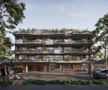Serán viviendas estilo casas de cinco ambientes desde 300 m²