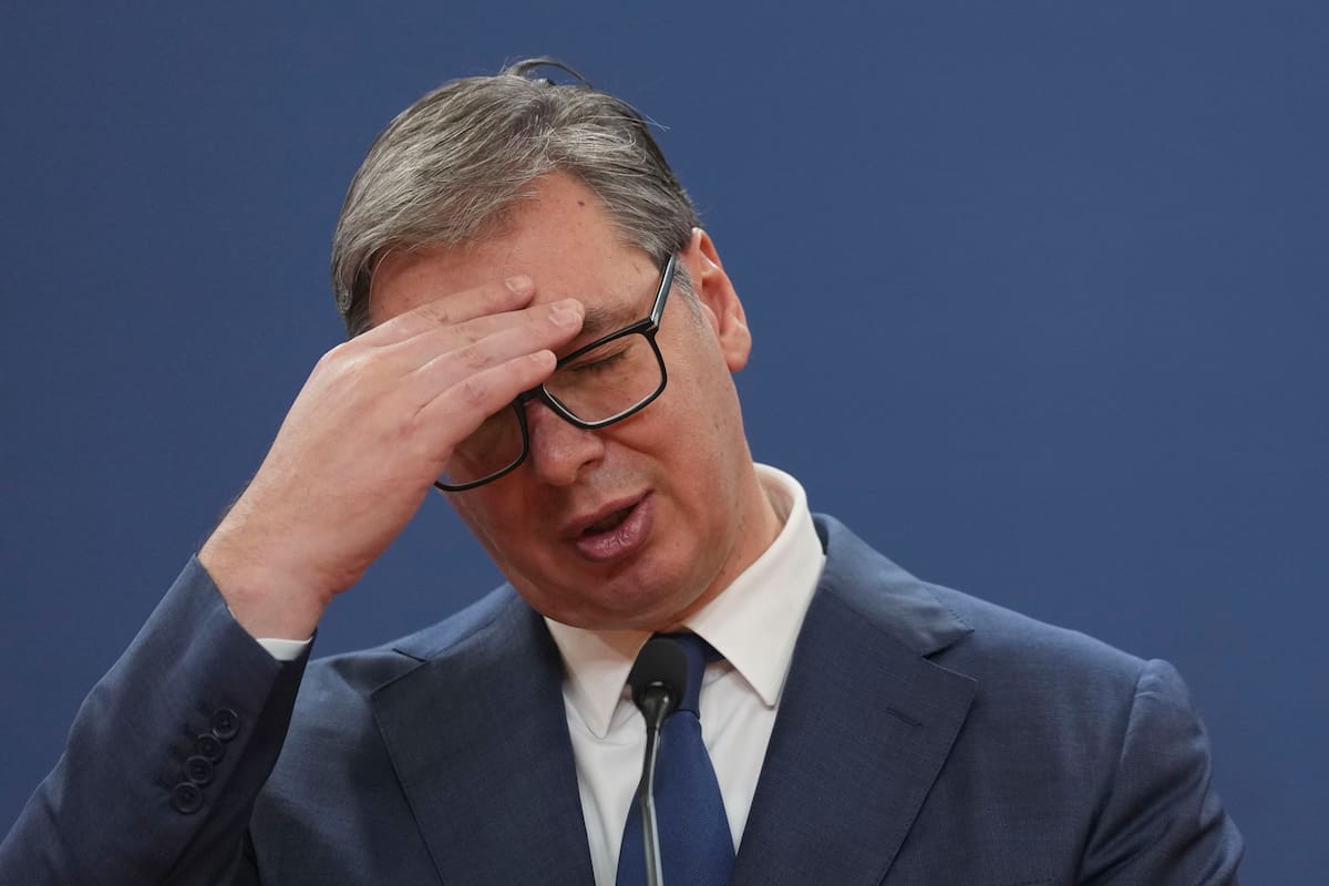 Serbia’s Vucic calls snap parliamentary election for October after months of protests